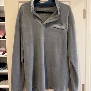 Free Fly Men's Gray Fleece Pullover